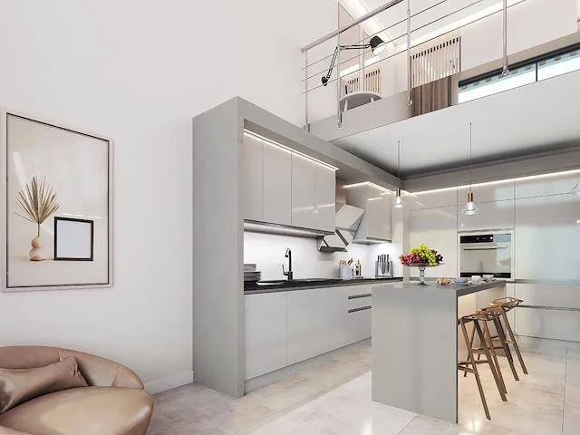 Apartment zum Verkauf in Esentepe: Meerblick, Terrasse und sofort bezugsfertig