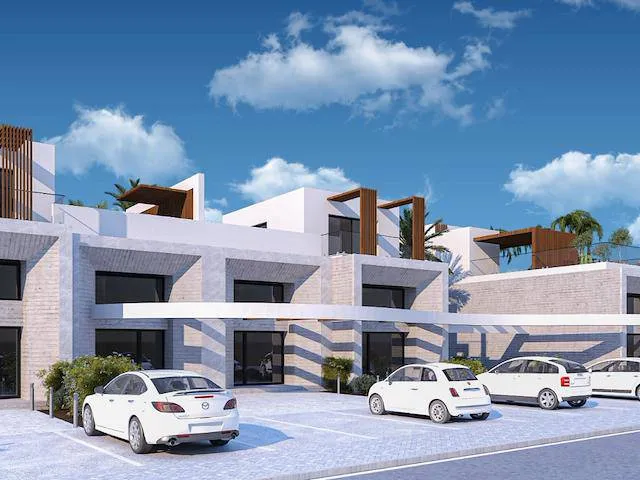 Apartment zum Verkauf in Iskele: Erdgeschoss mit Gemeinschaftspool und Stellplatz