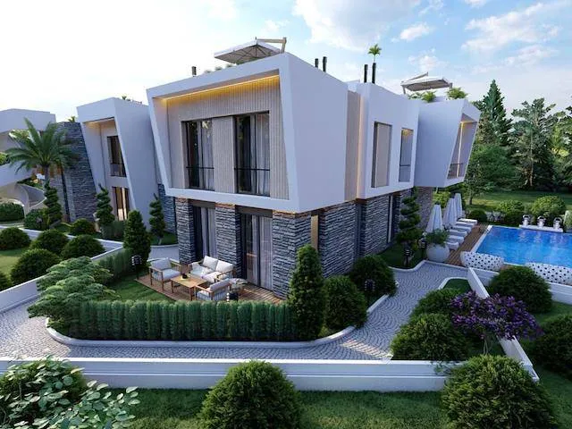 Apartment zum Verkauf in Kyrenia: Zwei Schlafzimmer mit Gemeinschaftspool im Erdgeschoss