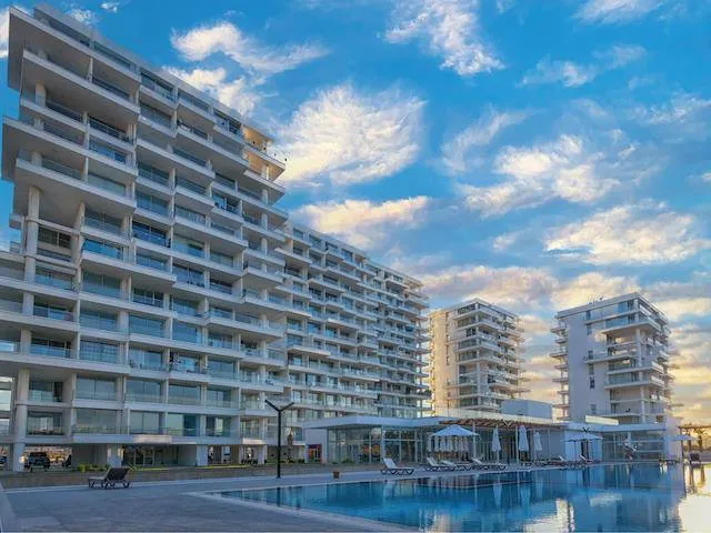 Apartment zum Verkauf in Iskele: Möbliertes Meerblick Studio in der Abelia Residence
